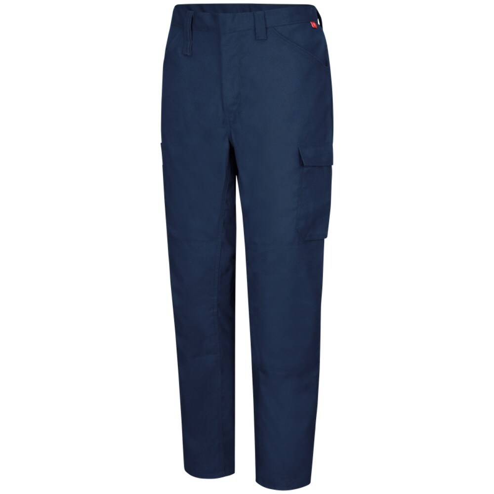 Bulwark iQ Series Men's Lightweight FR Pant in Navy